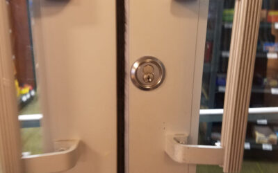 Can You Install a Keypad or Smart Lock on a Glass Storefront Door?